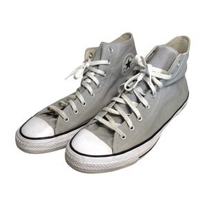 Converse Chuck Taylor All Star Hi Top Shoes Gray Canvas Unisex Size Men's 13